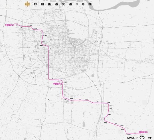 新乡地铁线路图